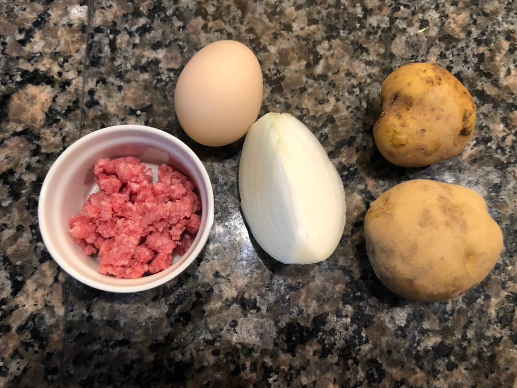 「ずぼらさんでも作れるペルシャ(イラン)風料理-コトレット」10-1