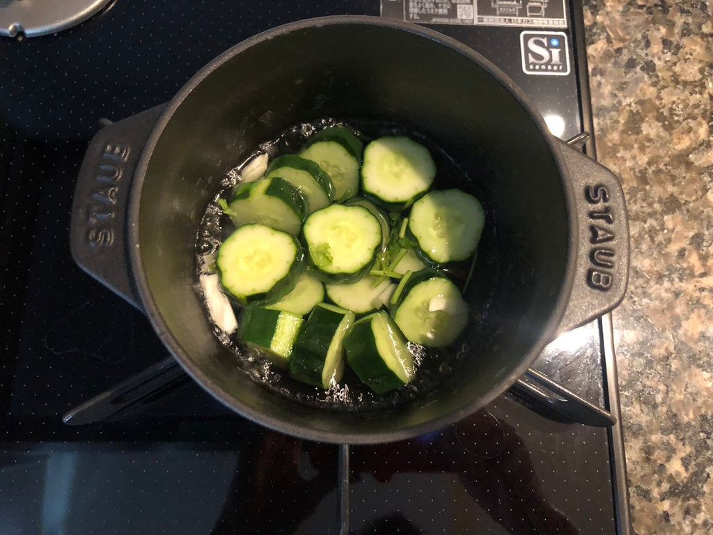 「ずぼらさんでも作れるペルシャ(イラン)風料理-ヒヤールシュール」12-2