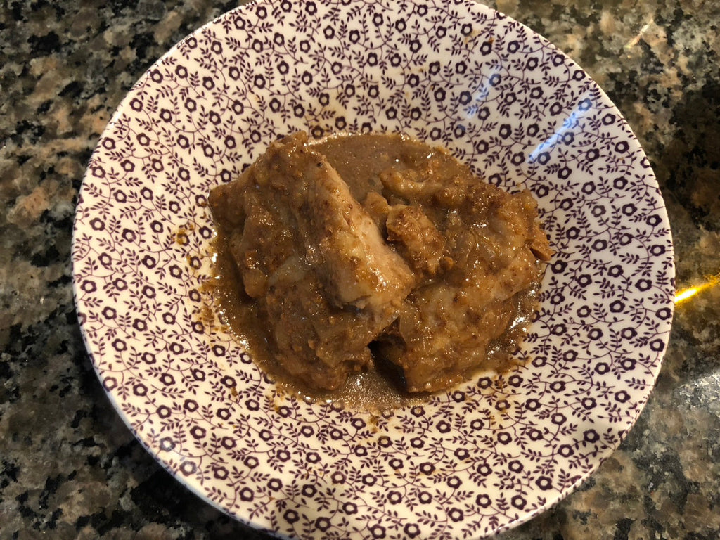 「ずぼらさんでも作れるペルシャ(イラン)風料理-フェセンジュン」13-3