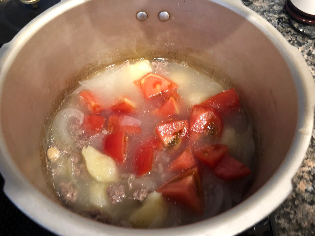 「ずぼらさんでも作れるペルシャ(イラン)風料理-ヒヤールシュール」16-2