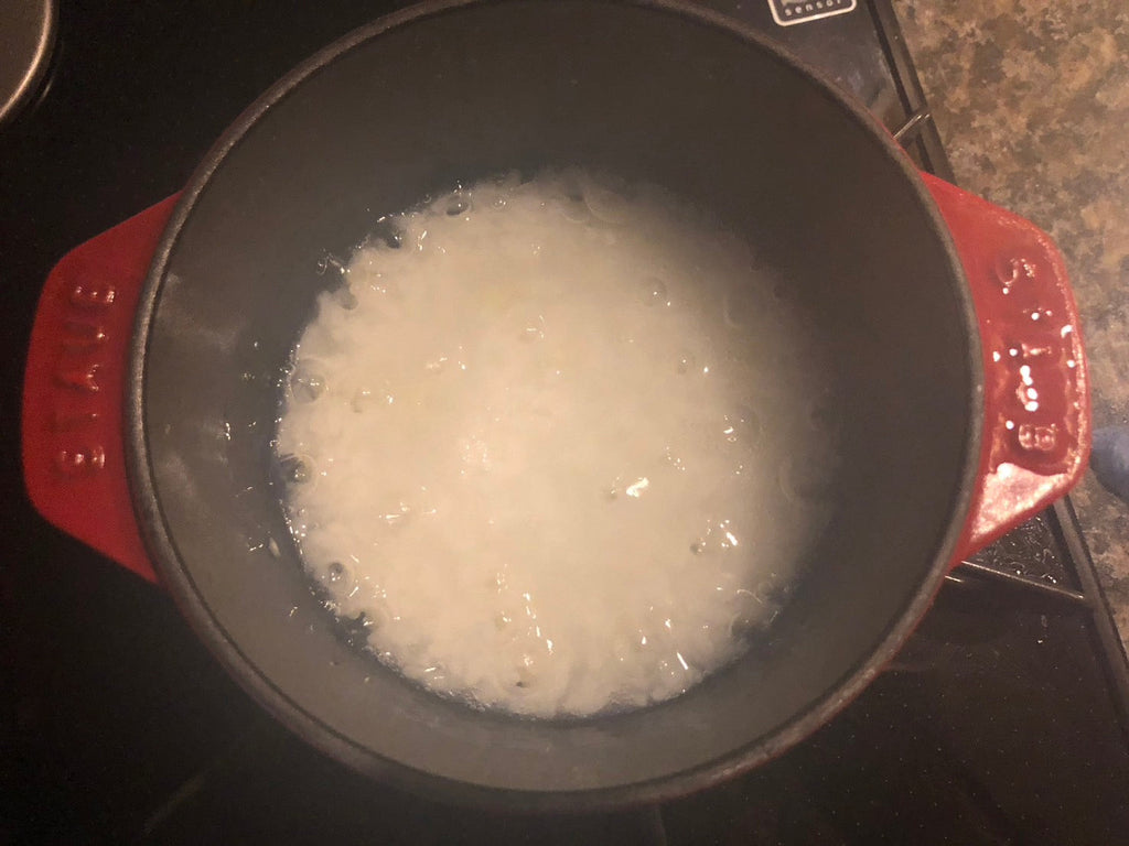 「ずぼらさんでも作れるペルシャ(イラン)風料理-コリアンダーのアッシュ」3-2