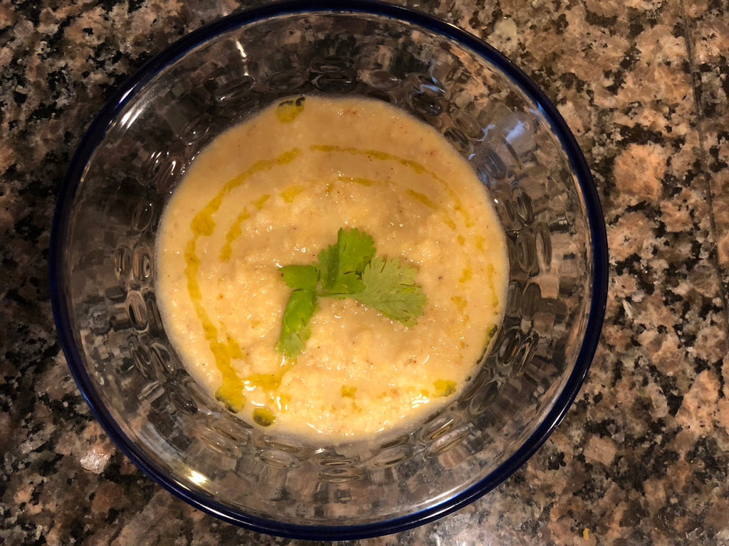 「ずぼらさんでも作れるペルシャ(イラン)-フムス」8-3