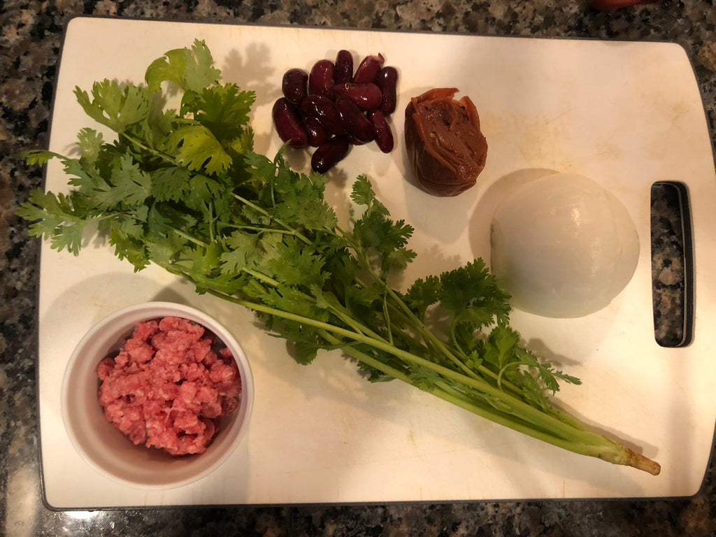 「ずぼらさんでも作れるペルシャ(イラン)風料理-ゴルメ サブジ(サブズィ)」9-1