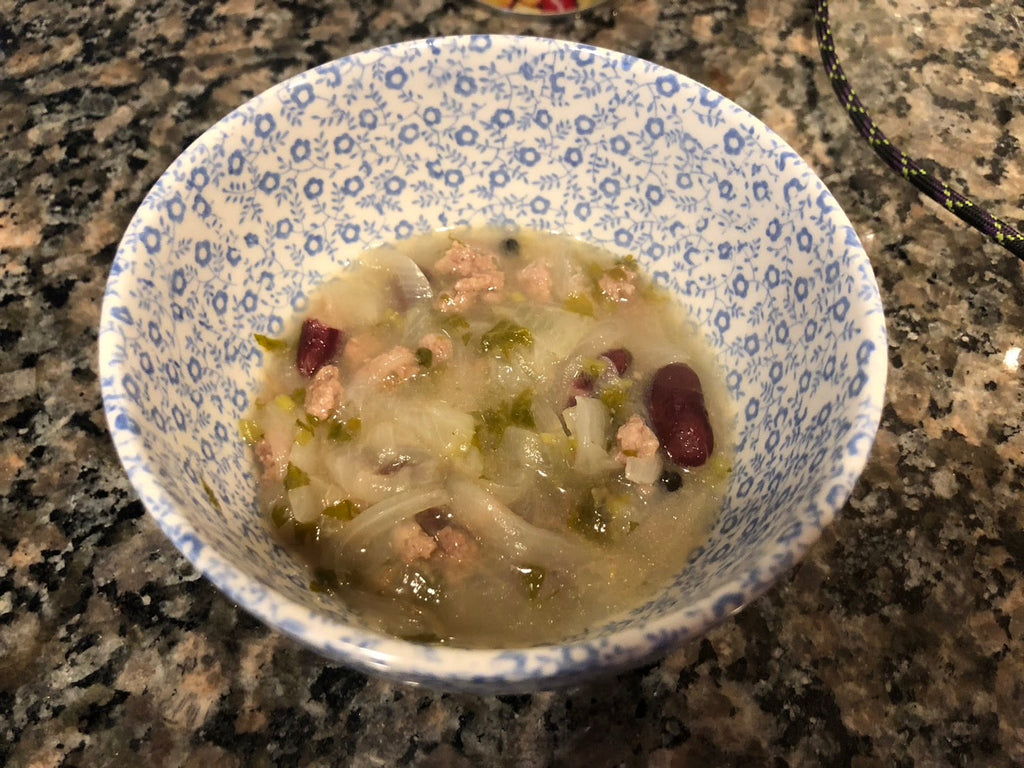 「ずぼらさんでも作れるペルシャ(イラン)風料理-ゴルメ サブジ(サブズィ)」9-3