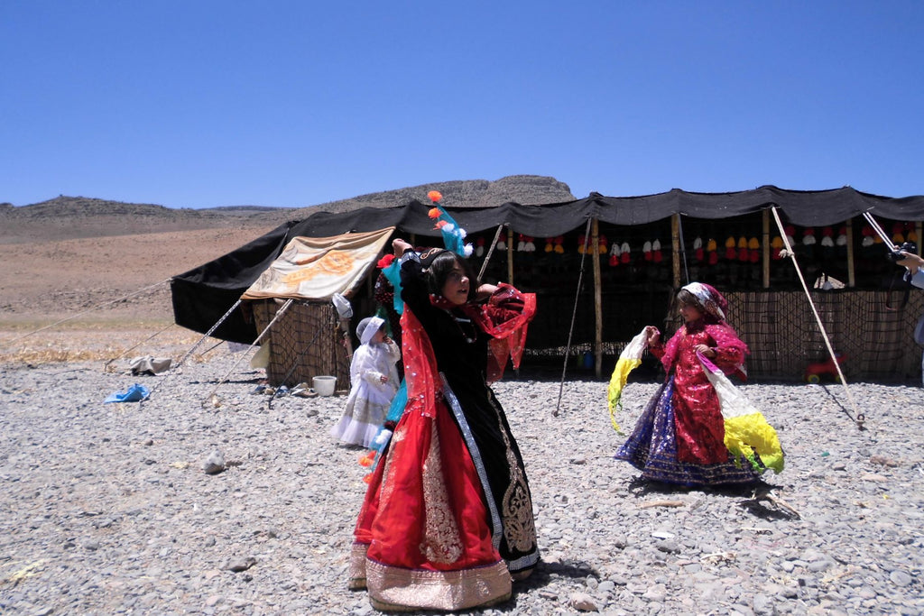 カシュガイ族の踊り