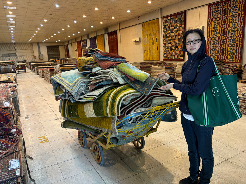 絨毯ギャラリー社の大熊直子社長と行くギャッベの本場イラン研修:テヘラン編