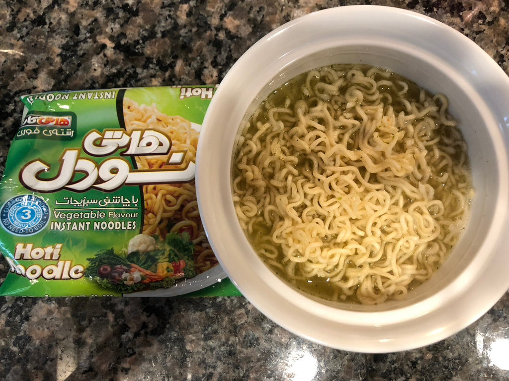 「バイヤー厳選(?)のイラン(ペルシャ)の簡単料理-野菜ラーメン」19-3