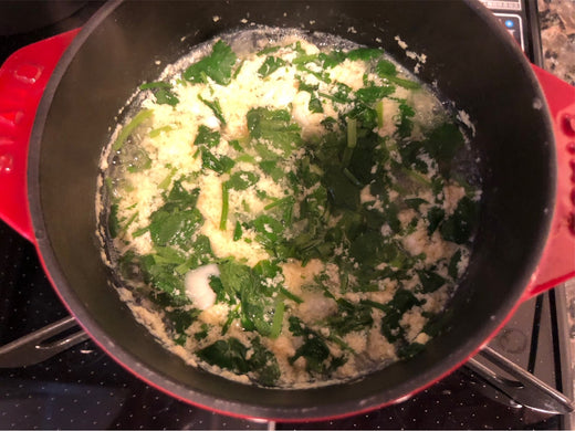 「ずぼらさんでも作れるペルシャ(イラン)風料理-ヨーグルトスープ」27-2