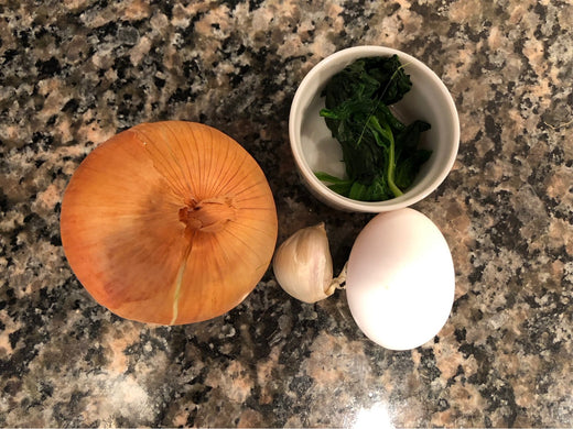 「ずぼらさんでも作れるペルシャ(イラン)風料理-ナルゲシ」29-1