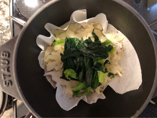 「ずぼらさんでも作れるペルシャ(イラン)風料理-ナルゲシ」29-2