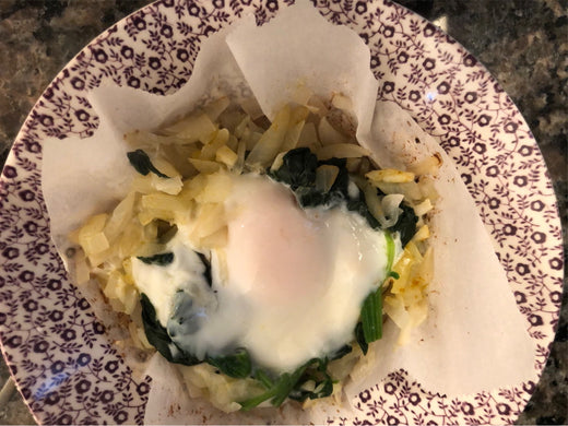 「ずぼらさんでも作れるペルシャ(イラン)風料理-ナルゲシ」29-3