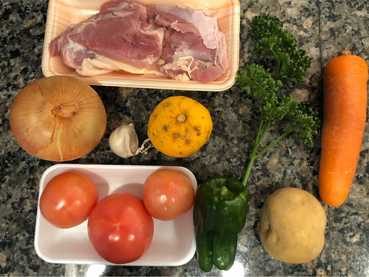 「ずぼらさんでも作れるペルシャ(イラン)風料理-野菜のスープ」30-1