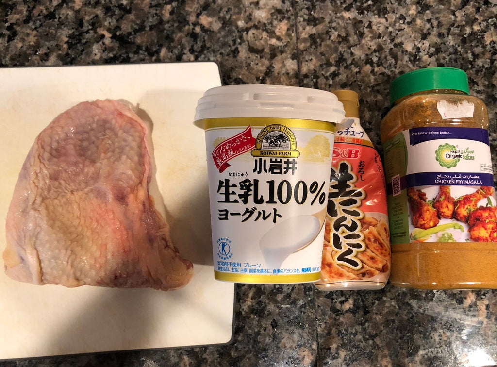 「バイヤー厳選(?)のイラン(ペルシャ)の簡単料理-タンドリーチキン」5-1