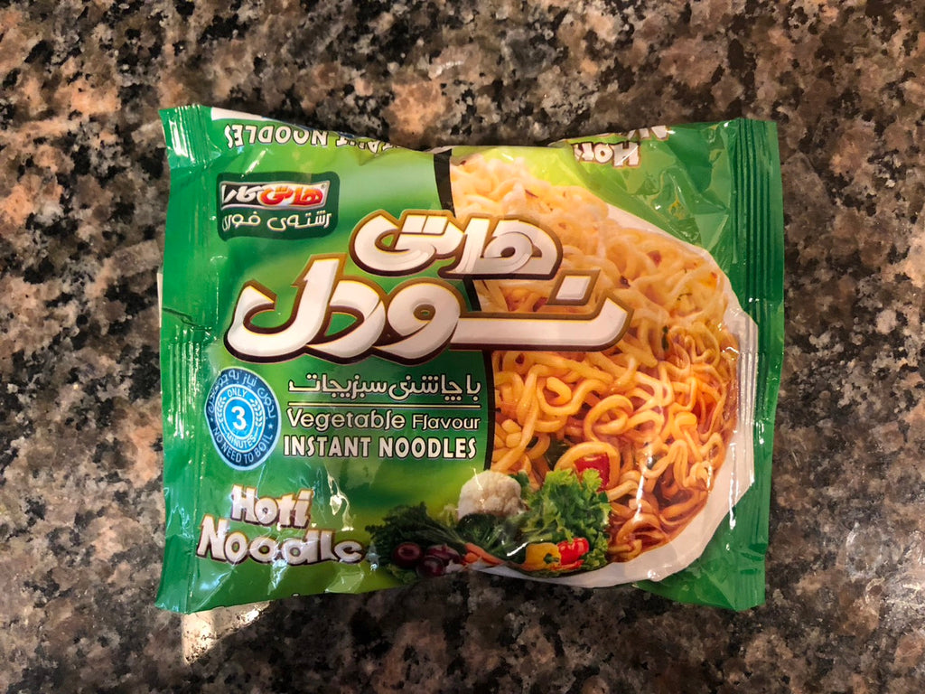 「バイヤー厳選(?)のイラン(ペルシャ)の簡単料理-野菜ラーメン」2-3