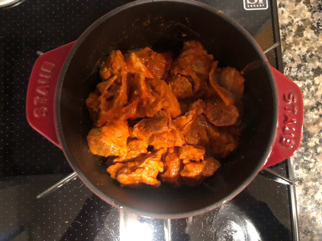 「バイヤー厳選(?)のイラン(ペルシャ)の簡単料理-タンドリーチキン」11-2