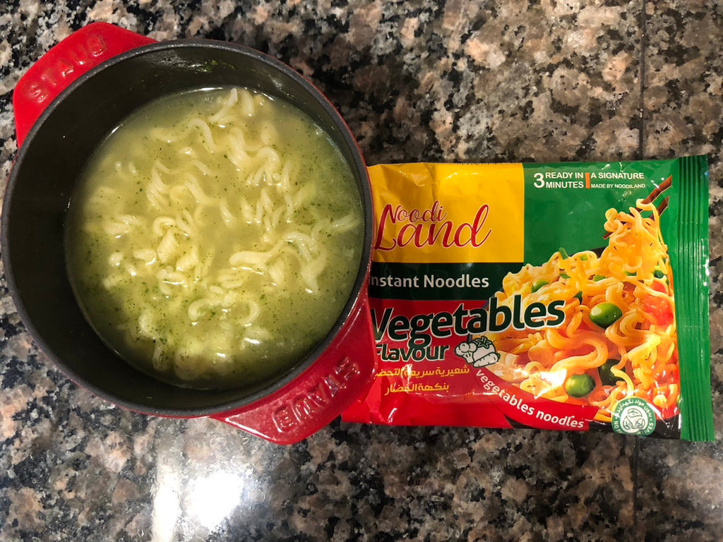 「バイヤー厳選(?)のイラン(ペルシャ)の簡単料理-野菜ラーメン」10-3