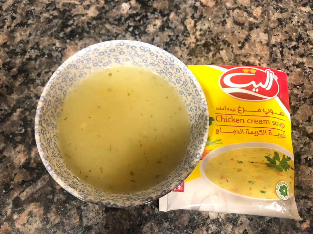 「バイヤー厳選(?)のイラン(ペルシャ)の簡単料理-チキンのクリームスープ」28-3