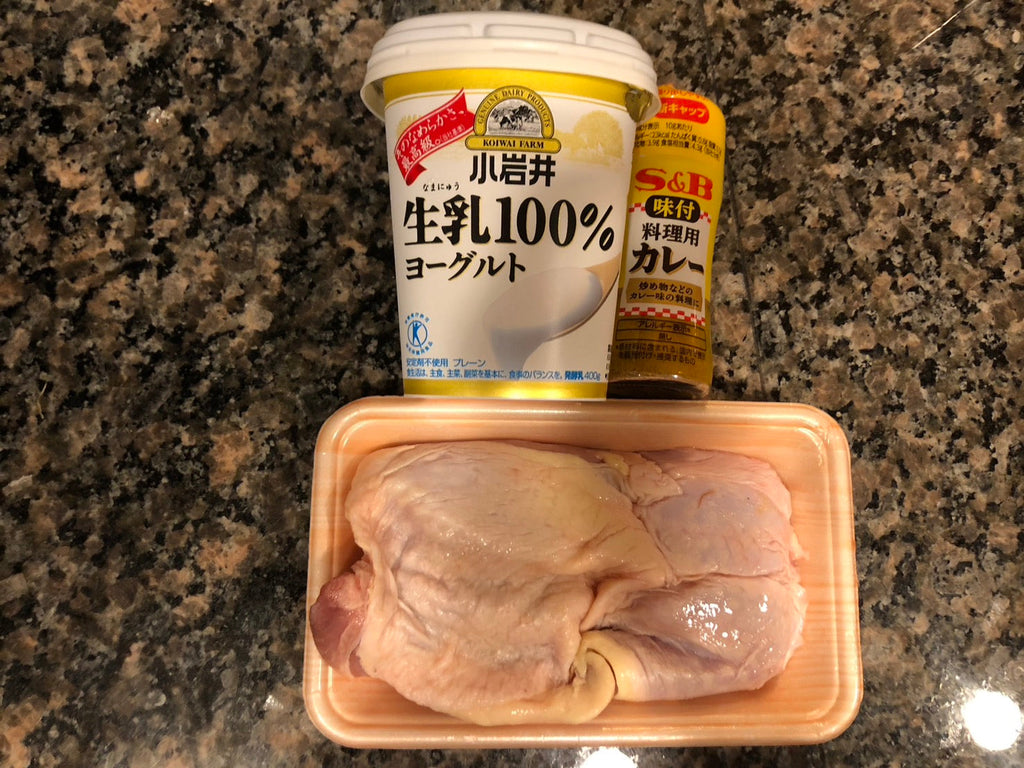 「ずぼらさんでも作れるペルシャ(イラン)風料理-鶏のケバブ」20-1