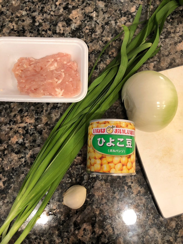 「ずぼらさんでも作れるペルシャ(イラン)風料理-ニラのファラフェル」25-1