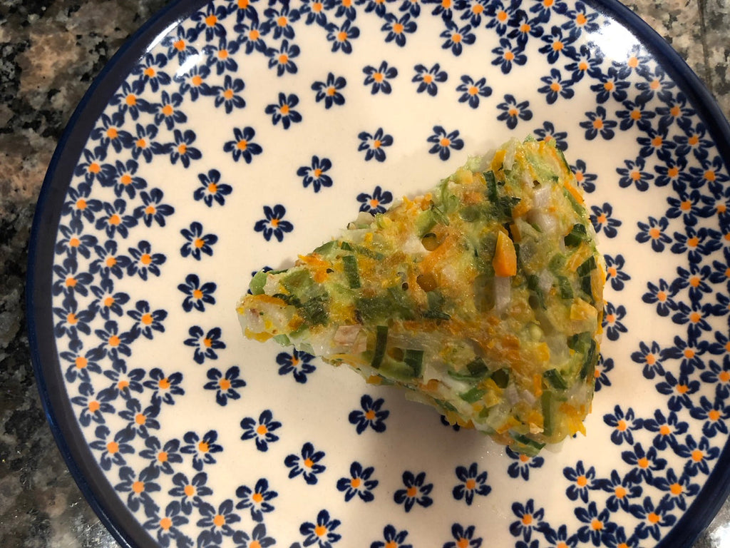 「ずぼらさんでも作れるペルシャ(イラン)風料理-ニラのクク(オムレツ)」24-3