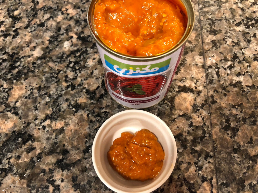 「バイヤー厳選(?)のイラン(ペルシャ)の簡単料理-ナスの缶詰め料理」31-1