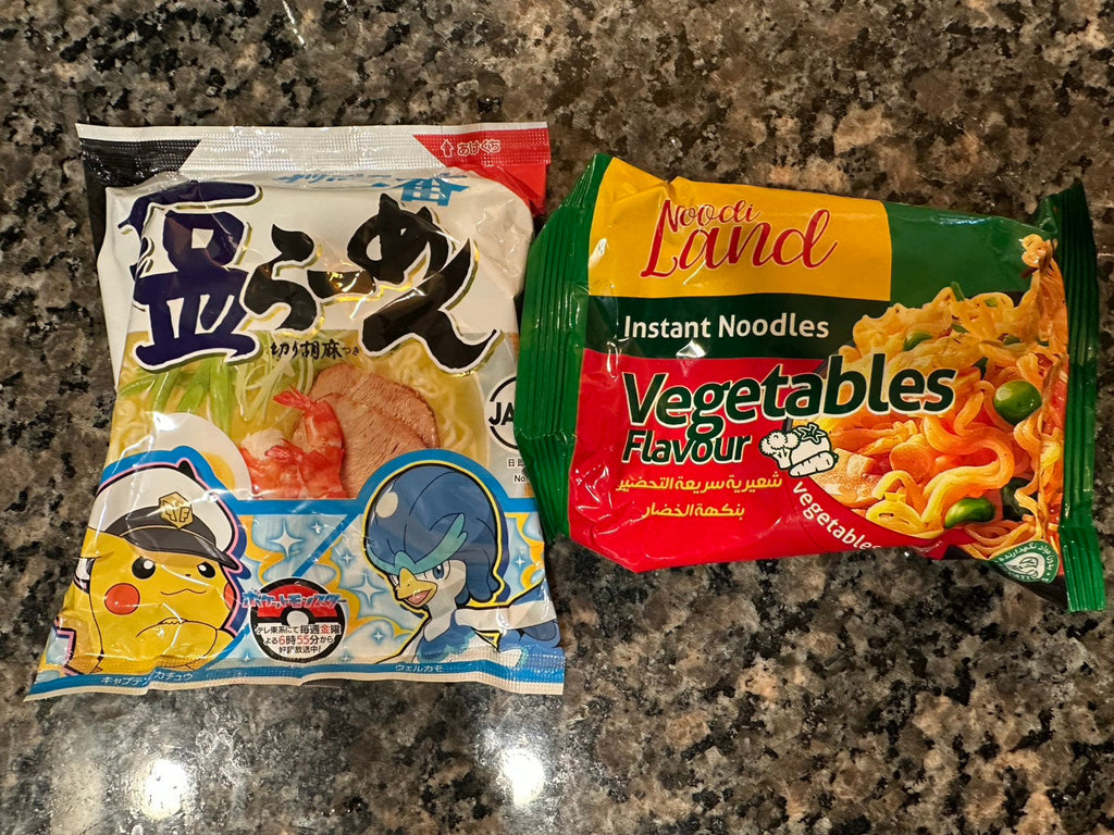「バイヤー厳選(?)のイラン(ペルシャ)の簡単料理-「インスタントラーメン食べ比べ」32-1