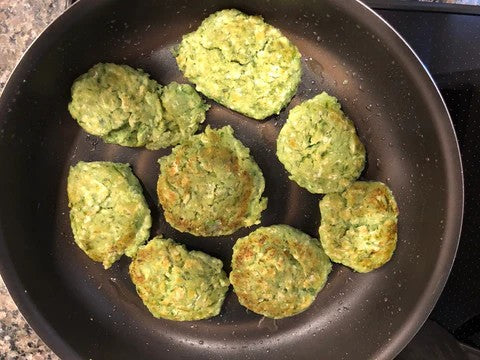 「ずぼらさんでも作れるペルシャ(イラン)風料理-ニラのファラフェル」25-2