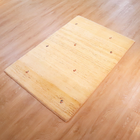 ギャッベ絨毯「ヤギさんの鬼ごっこ?」10013204【151×98】