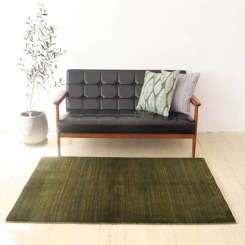 ギャッベ絨毯「THE GREEN」10020675【147×98】