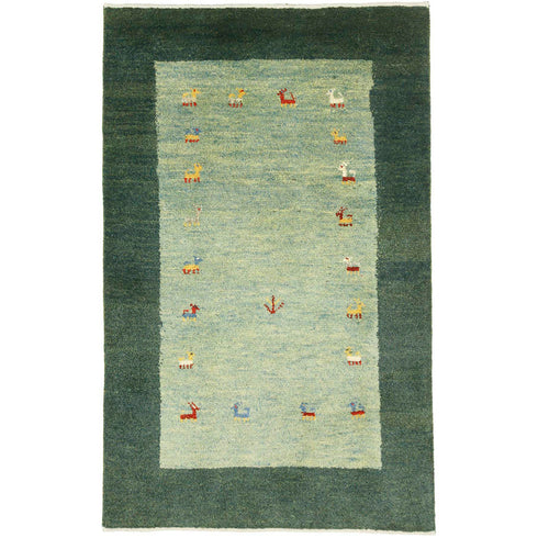 ギャッベ絨毯 「南ペルシャコレクション?」 10032429【126×79】