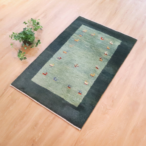 ギャッベ絨毯 「南ペルシャコレクション?」 10032429【126×79】