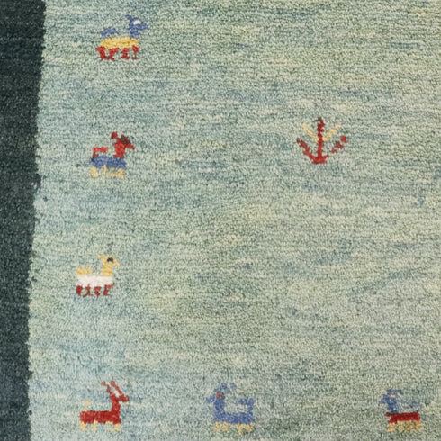 ギャッベ絨毯 「南ペルシャコレクション?」 10032429【126×79】