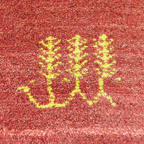 ギャッベ絨毯 「歩行可能?」 10032535【125×82】