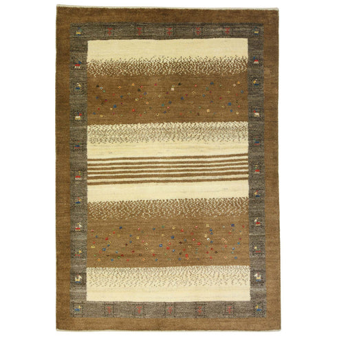 ギャッベ絨毯「バームクーヘン?」10034134【152×105】