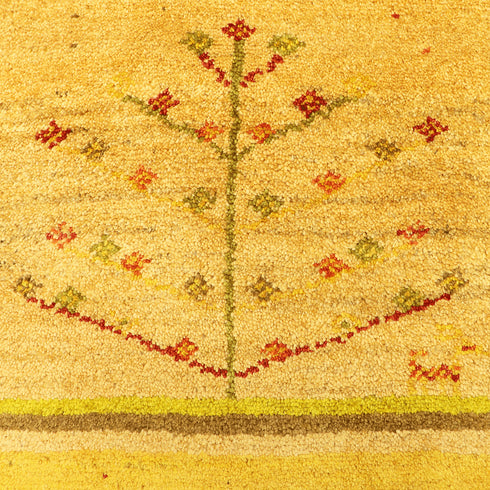 ギャッベ絨毯「優しい生命の樹」10035564【180×119】