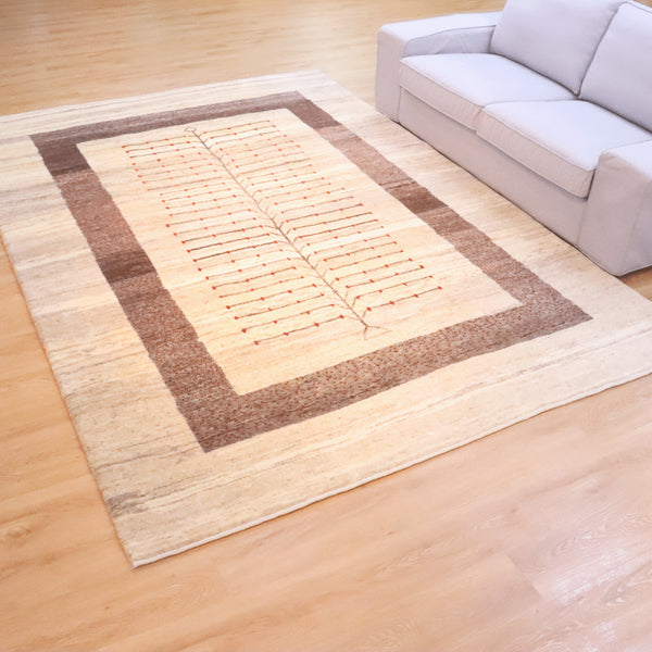 ギャッベ絨毯「大きくて優しい生命の樹」10053176【306×216】