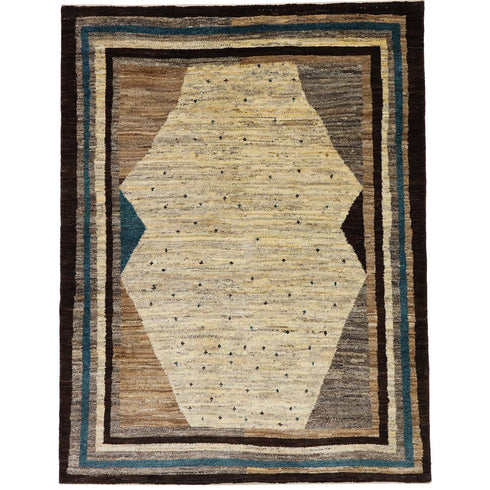 ギャッベ絨毯「アーストーン」10065091【194×148】