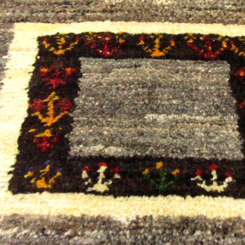 ギャッベ絨毯「ナチュラルグラデーションの生命樹」10065112【193×154】