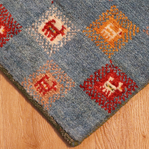 ギャッベ絨毯 10065795【36×37】