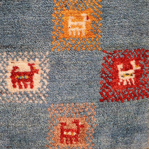 ギャッベ絨毯 10065795【36×37】