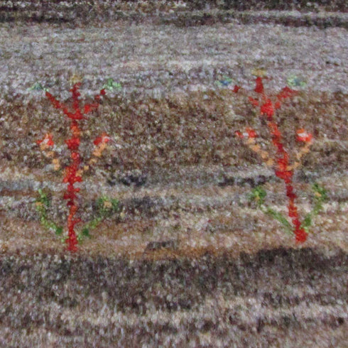 ギャッベ絨毯 「春が待ち遠しい」 10085689【90×60】