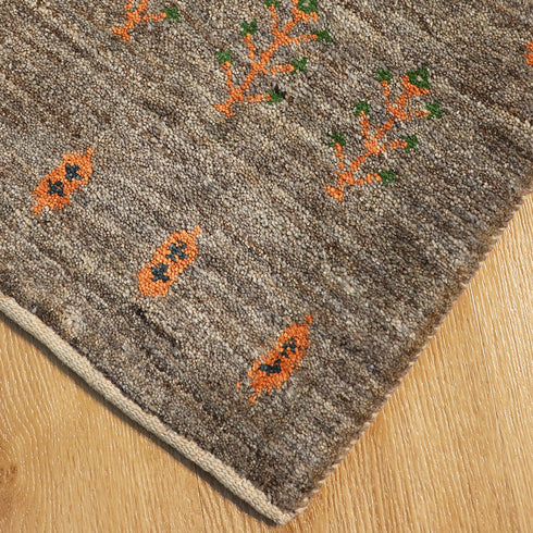 ギャッベ絨毯 10087957【41×42】