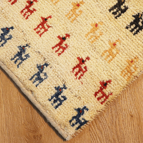 ギャッベ絨毯 10096612【35×44】