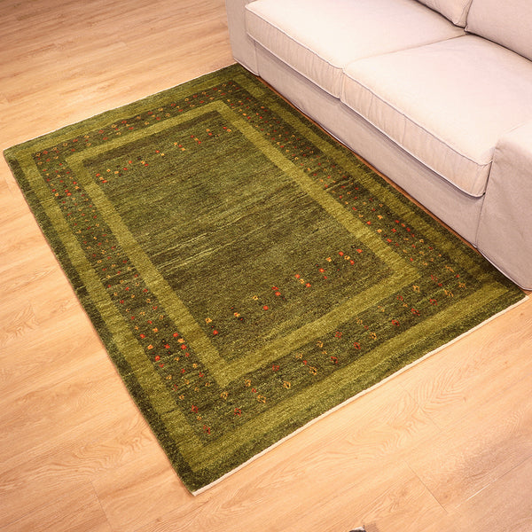 ギャッベ絨毯「春の花壇」10104613【183×119】