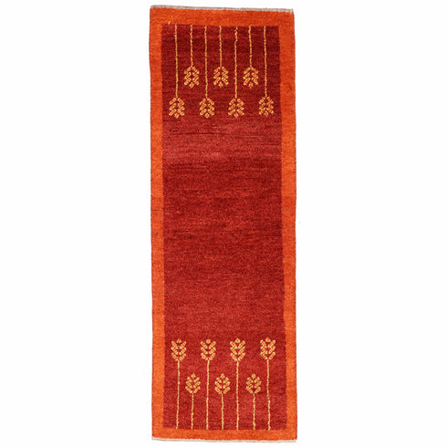 ギャッベ絨毯「長~い幹」10104814【146×49】