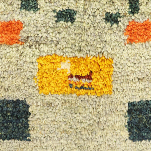 ギャッベ絨毯「四角いフロート?」10108335【176×115】