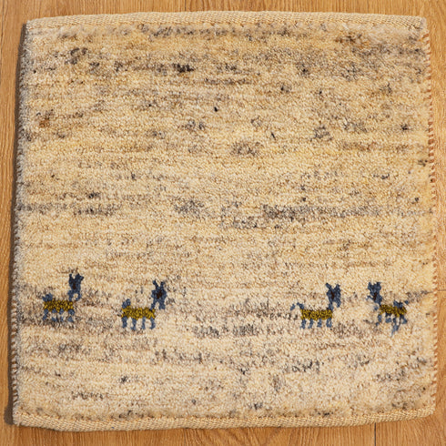 ギャッベ絨毯 10116389【39×39】