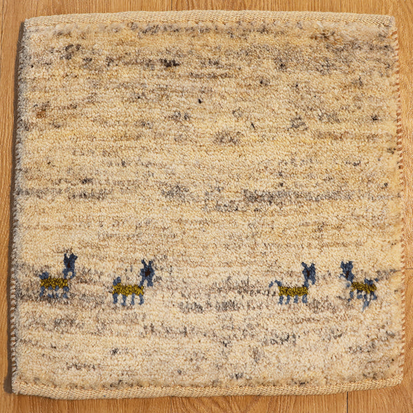 ギャッベ絨毯 10116389【39×39】