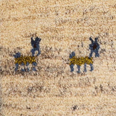 ギャッベ絨毯 10116389【39×39】