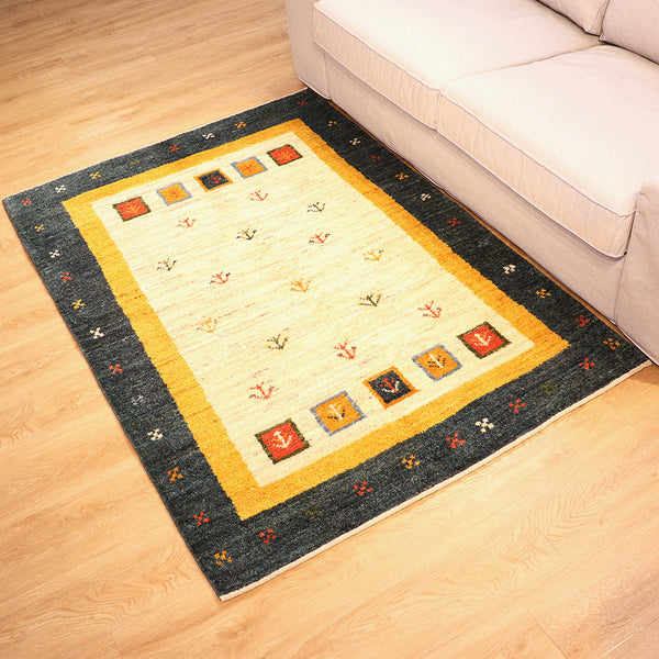 ギャッベ絨毯「カラフルな生命の樹」10130788【170×116】